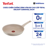  Chảo chiên chống dính vân đá cao cấp Tefal Delight G2930402, 24cm 