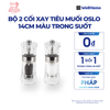  BỘ 2 CỐI XAY TIÊU MUỐI OSLO 14CM
MÀU TRONG SUỐT 
