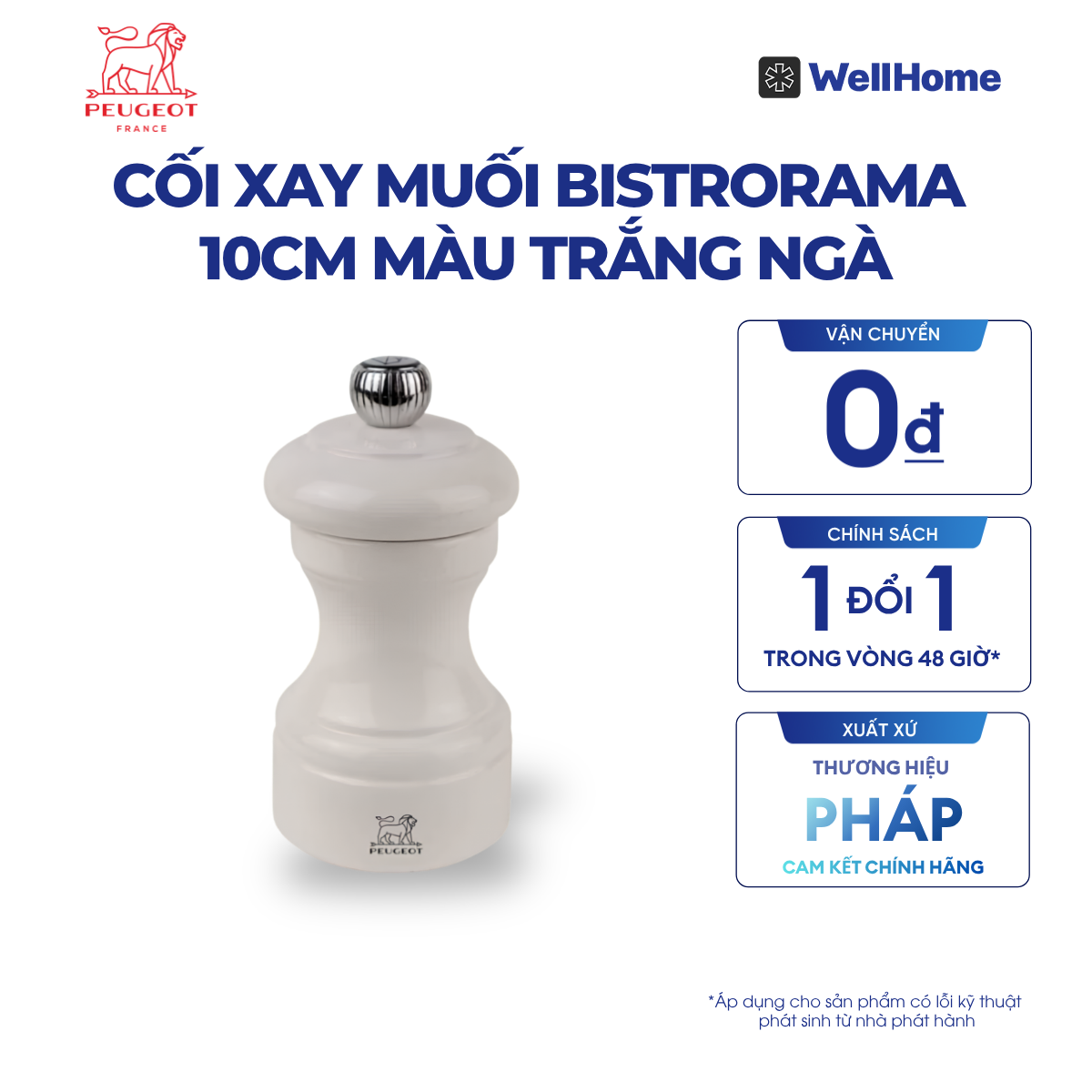  CỐI XAY MUỐI BISTRORAMA 10CM 