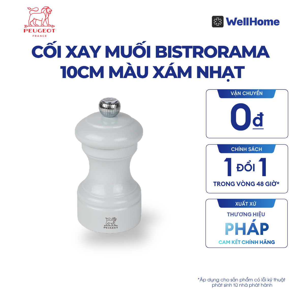  CỐI XAY MUỐI BISTRORAMA 10CM 