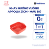  KHAY NƯỚNG VUÔNG APPOLIA 21CM 