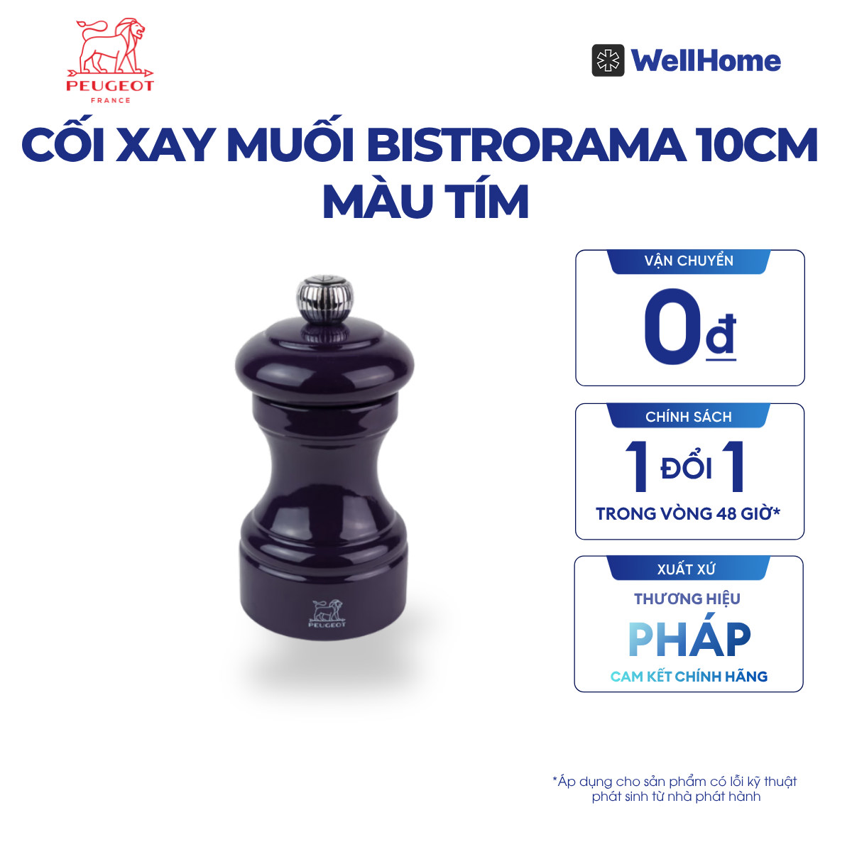  CỐI XAY MUỐI BISTRORAMA 10CM 