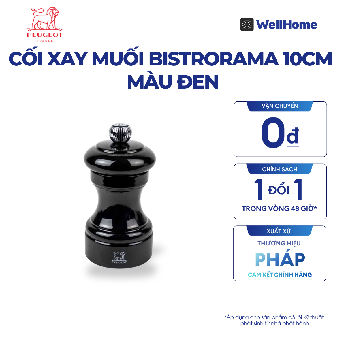  CỐI XAY MUỐI BISTRORAMA 10CM 