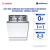  Máy rửa chén bát âm toàn phần 14 Bộ Bosch SMV6ZCX16E - Series 6 (60cm) 