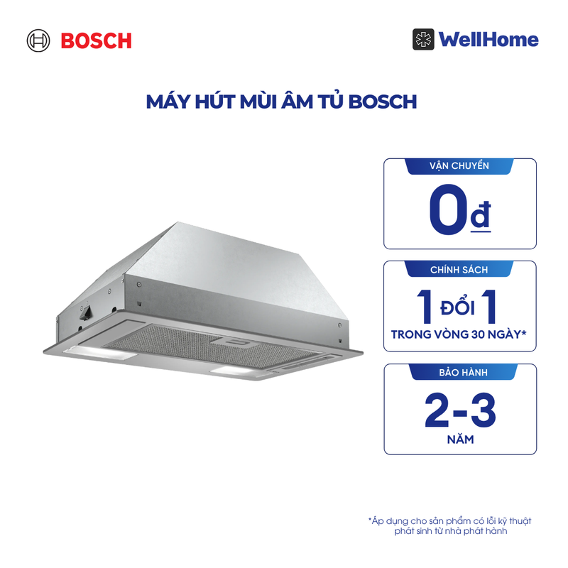  Máy hút mùi âm tủ Bosch DLN53AA70 - Series 2 (53cm) 