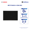  Bếp từ Bosch 4 vùng nấu PIE875HC1E - Series 8 (80cm) 