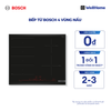  Bếp từ Bosch 4 vùng nấu PXE675DC1E - Series 8 (60cm) 