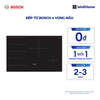  Bếp từ Bosch 4 vùng nấu PXE875DC1E - Series 8 (80cm) 