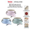  Bộ 3 nồi chảo cán rời Tefal Ingenio Serenity, quánh 20cm/ xào 26cm/ chiên 28cm, xanh dương 