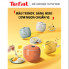 Nồi cơm điện tử Mini Tefal POP RK5352Y0, màu cam đất  - 0.7L 