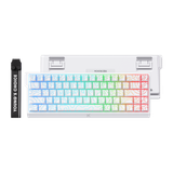  Bàn phím cơ HE MCHOSE Ace68 - White Topographic 