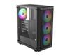  CASE ID-COOLING WARE 310 ARGB BLACK 4FA 