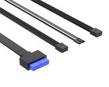  CASE ID-COOLING WARE 300 ARGB BLACK 4FA 