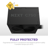  NGUỒN NZXT C750W BRONZE ATX 3.1 