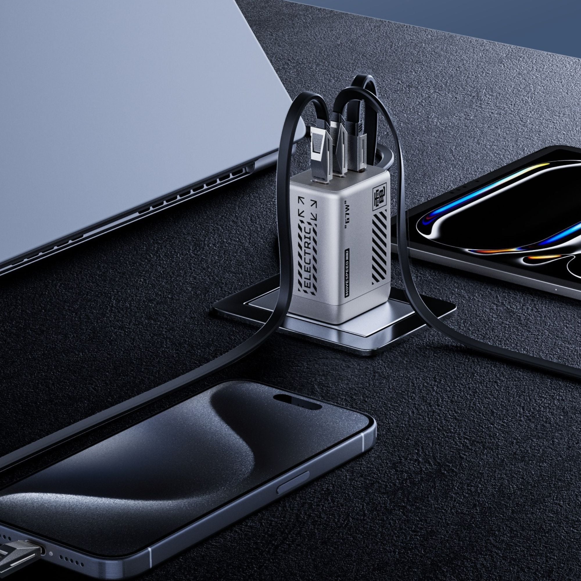  CỦ SẠC SUPER GaN MOVESPEED G106S - 67W 