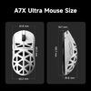  Chuột Gaming MCHOSE A7X Ultra Wireless - Black - 3 Modes 