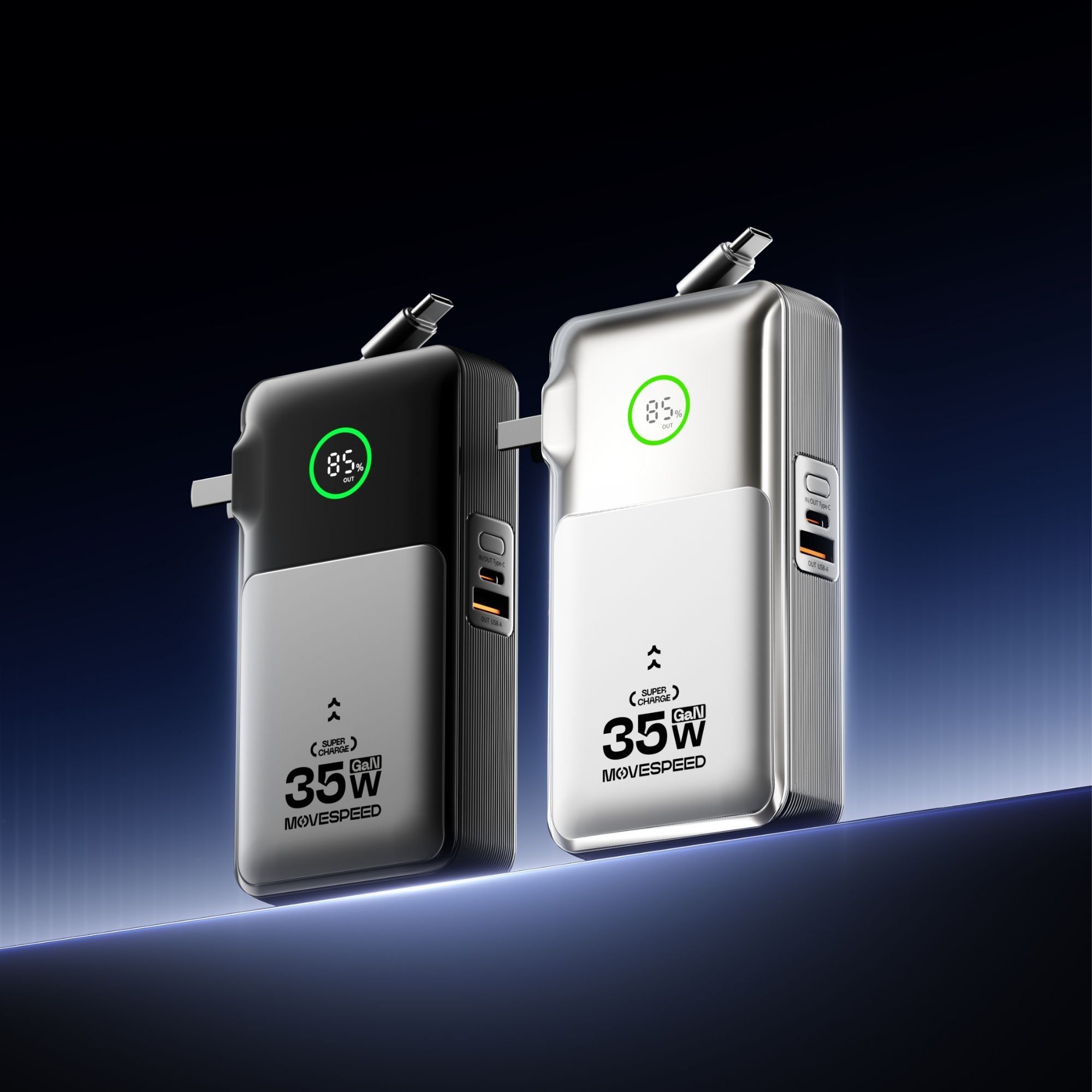  CỦ SẠC KIÊM SẠC DỰ PHÒNG MOVESPEED MSP13 - 10.000mAh / 35W 