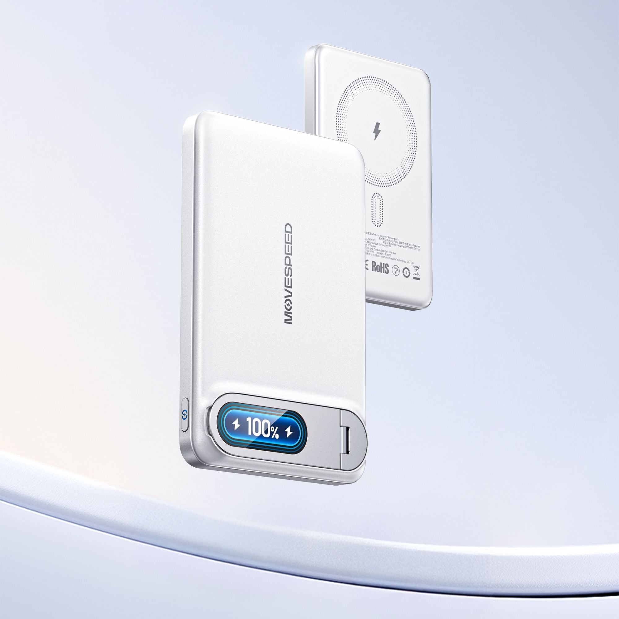  SẠC DỰ PHÒNG TỪ TÍNH MOVESPEED MSP23 - 5.000mAh / 20W / Qi 2.1 