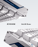  Bàn phím cơ HE MCHOSE Ace68 Turbo - Nova White 