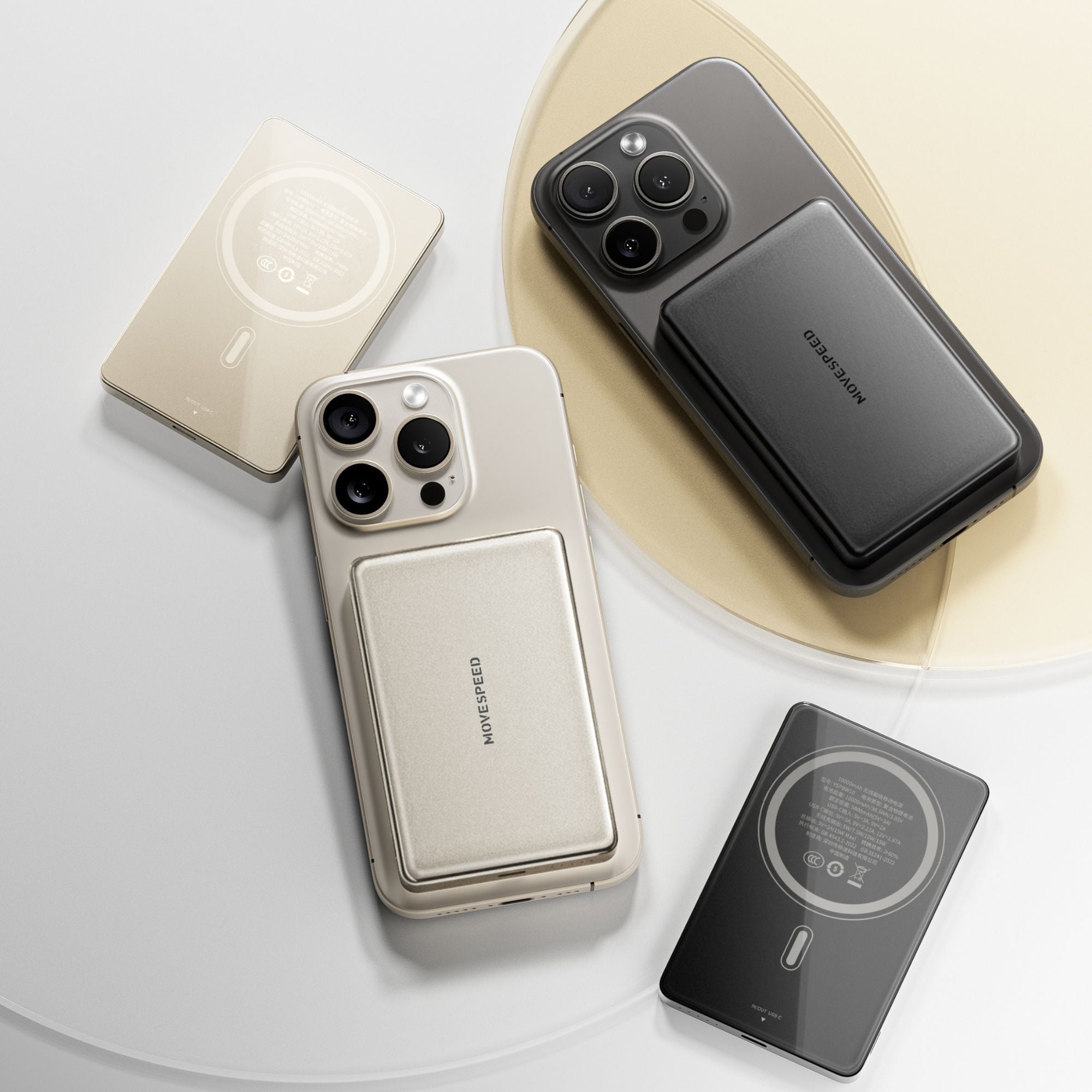  SẠC DỰ PHÒNG TỪ TÍNH MOVESPEED W10 - 10.000mAh / 20W 