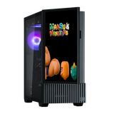  CASE ZALMAN Z10 DS - ATX - LCD 15.6 inch - 1 FAN ARGB 