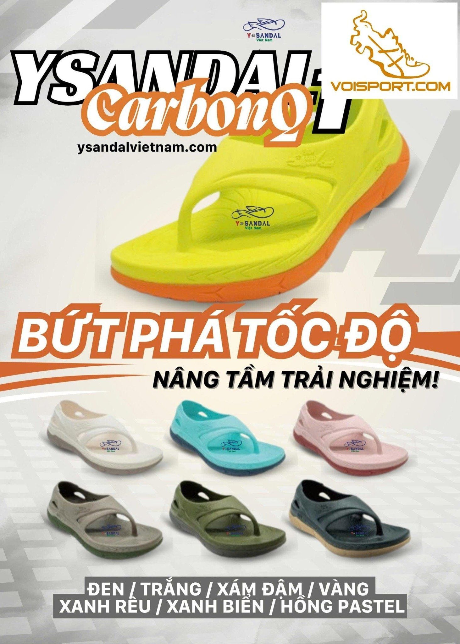 Dép cacbonQ có quai BAL 5617