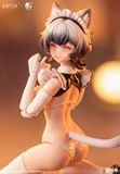  Eiifox x BearPanda Cat Maid Little Pudding 1/12 Action Figure 