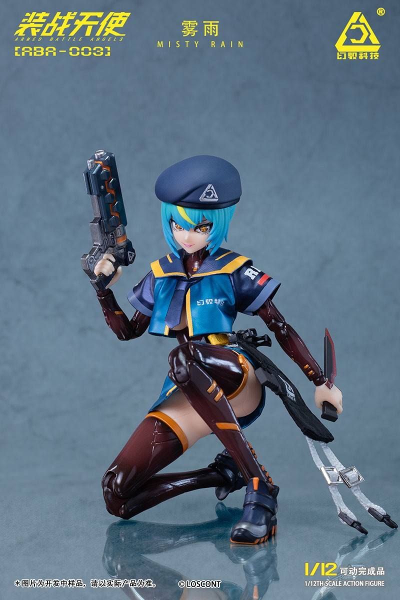 Figure 003 Armed Battle Angels ABA-003 Misty Rain 1/12 Action Figure – Naisu Toys