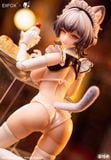  Eiifox x BearPanda Cat Maid Little Pudding 1/12 Action Figure 