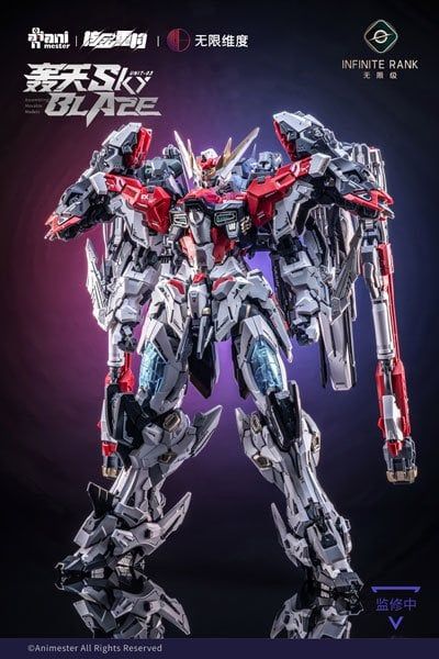  Crystal Envoy "Unit-03 Sky Blaze" 1/72 Plastic Model Kit 