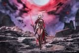  Hyper Body GODDESS OF VICTORY: NIKKE Guren: Black Shadow Posable Figure 