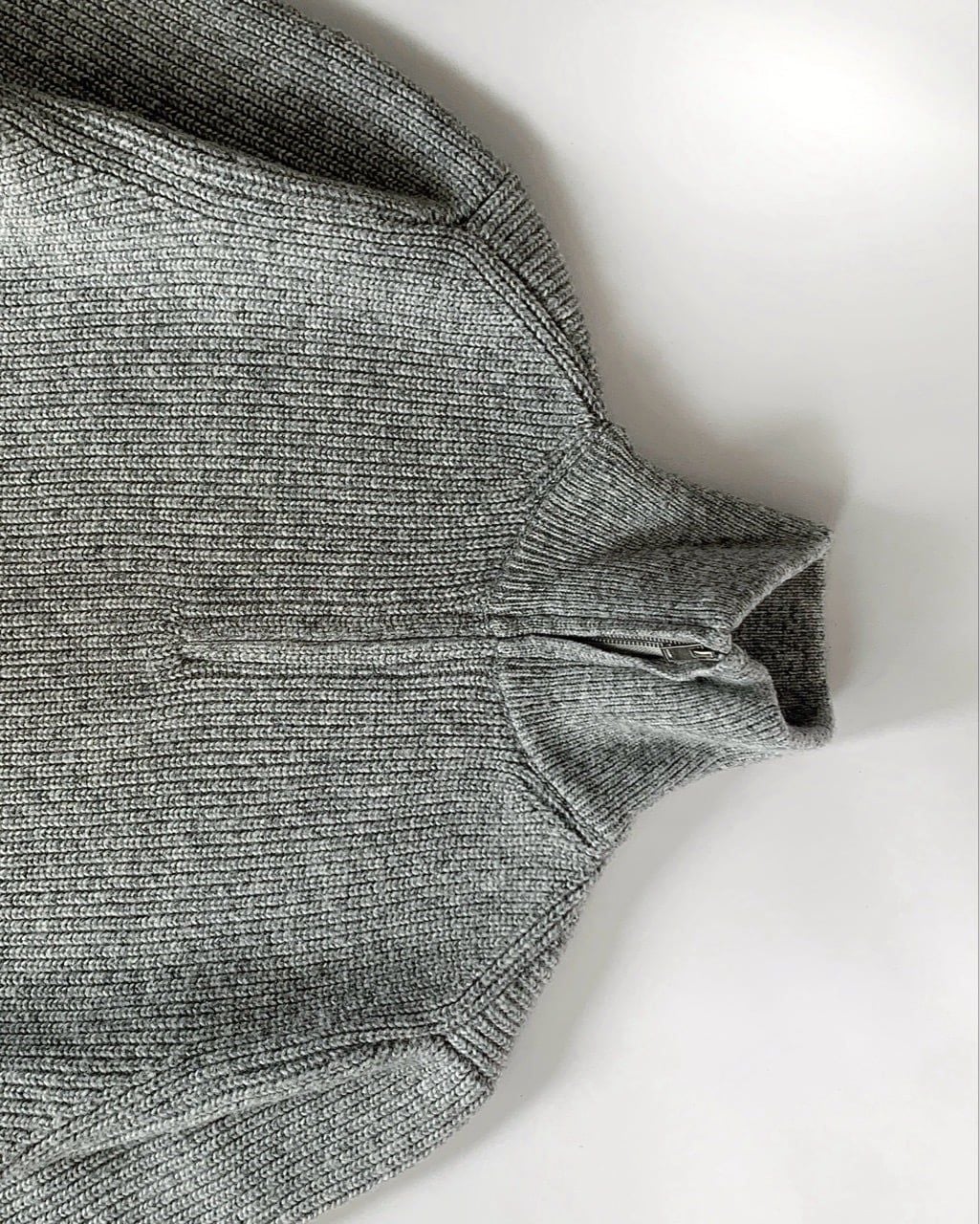  Half Zip Knit Sweater 