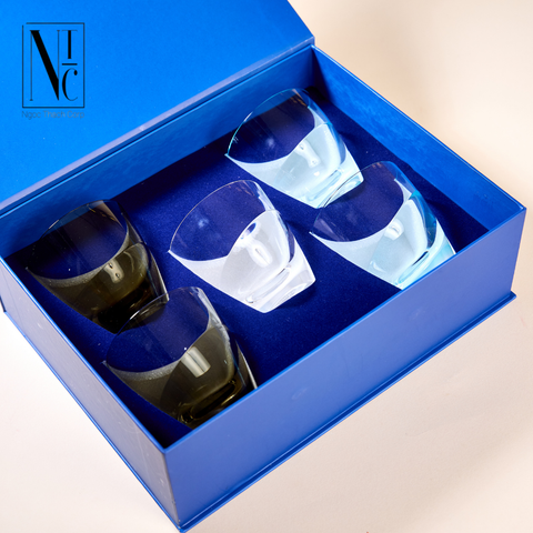  Set Quà Tặng 5 Ly Thủy Tinh Cao Cấp 