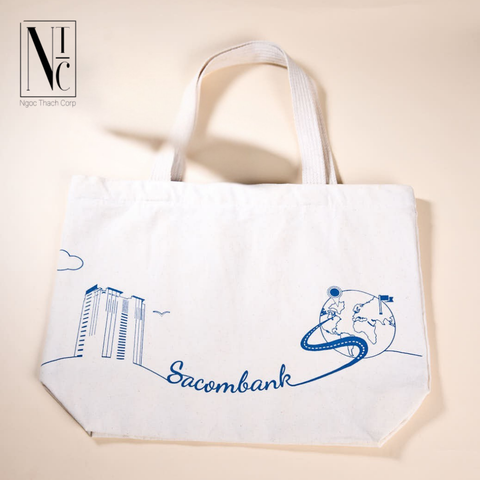  Túi Tote Canvas Thiết Kế Riêng Mang Dấu Ấn Doanh Nghiệp 