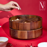  Khay Gỗ Đựng Bánh Mứt Hạt Nhiều Dạng 