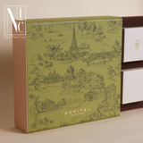  Hộp Bánh Trung Thu MUSEÉ Tone Xanh Lá Mạ 