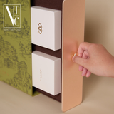  Hộp Bánh Trung Thu MUSEÉ Tone Xanh Lá Mạ 