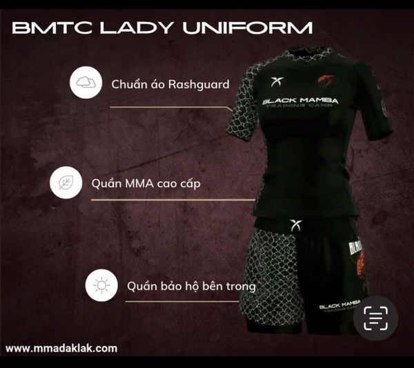  Đồ tập MMA BMTC Nữ 
