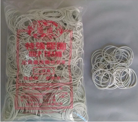  Dây thun vòng lớn trắng 