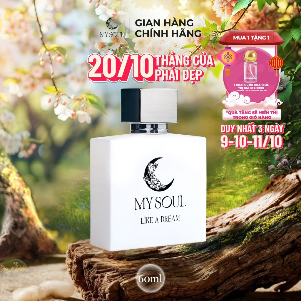 Nước Hoa My Soul của Mỹ Tâm - No.03 Like A Dream - 60ml