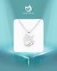 Bộ dây chuyền Kute Devil Mạ Bạc - Love Necklace