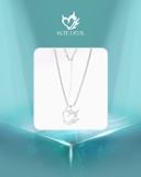 Bộ dây chuyền Kute Devil Mạ Bạc - Love Necklace