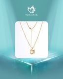 Bộ dây chuyền Kute Devil Mạ Vàng - Love Necklace