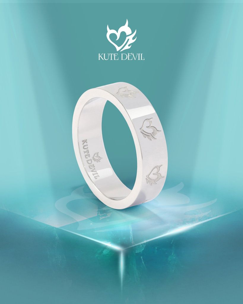 Nhẫn Kute Devil Mạ Bạc - Light Ring