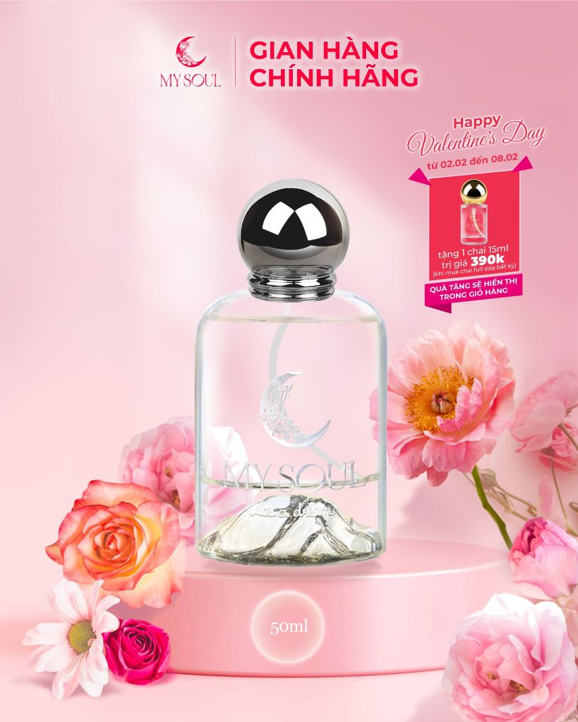 Nước Hoa My Soul Mỹ Tâm - No.03 Like A Dream - 50ml - Phiên bản mới