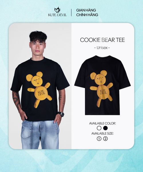 Áo Thun Unisex Gấu Kute Devil