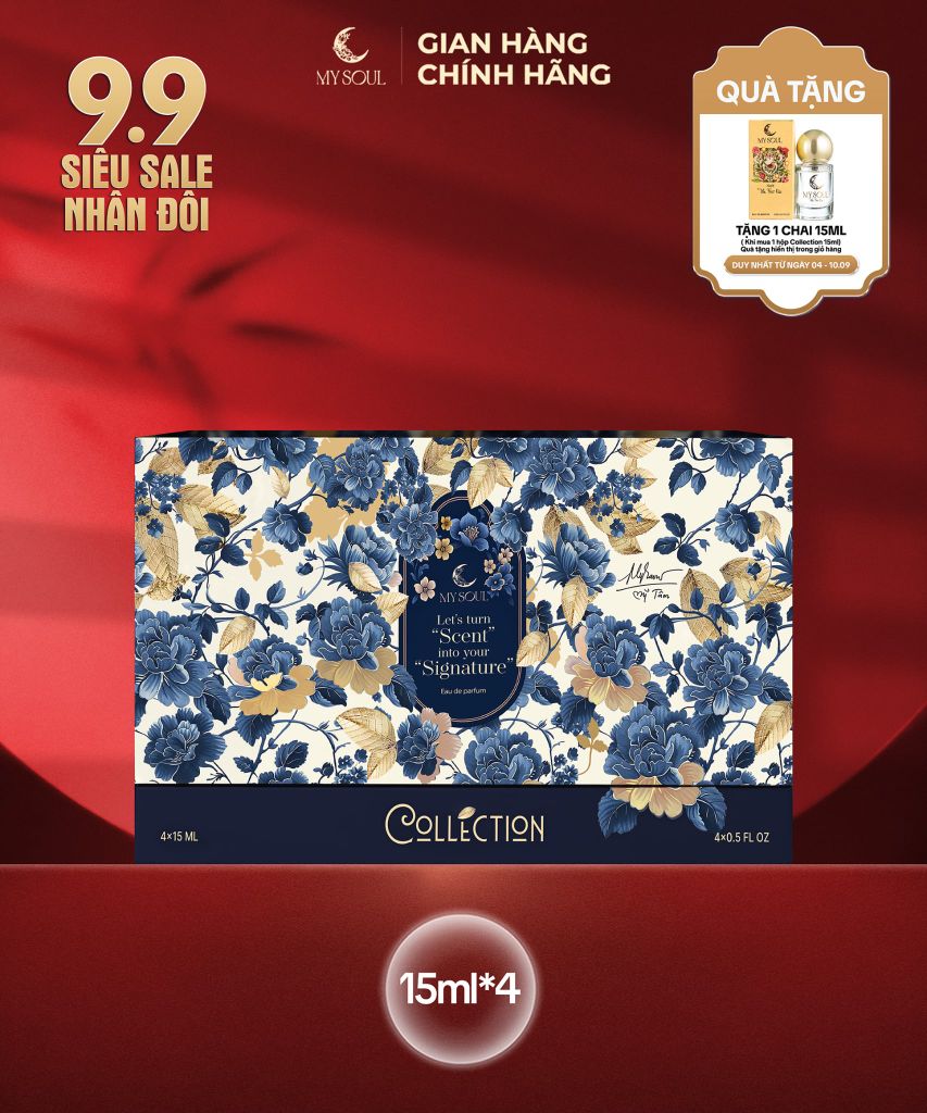 Set Nước Hoa My Soul - Scent Journey Collection 4x15ml