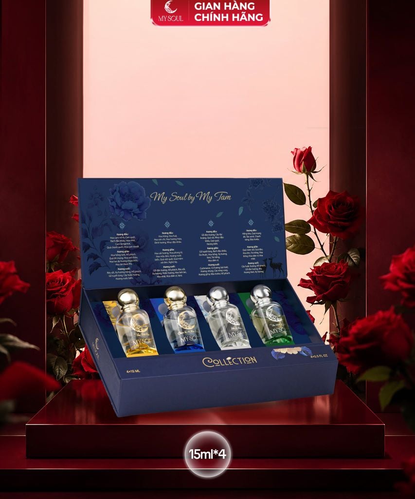Set Nước Hoa My Soul - Scent Journey Collection 4x15ml