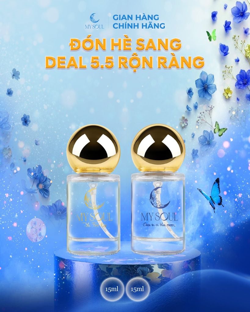 [SP Tặng] (Không Bán) Nước hoa My Soul No.01 và No.02 - 15ML