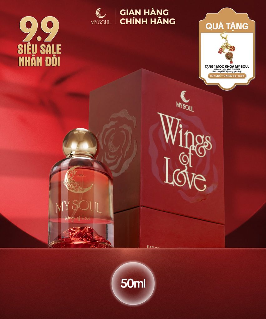 Nước hoa My Soul của Mỹ Tâm - No.05 Wings of Love - 50ml